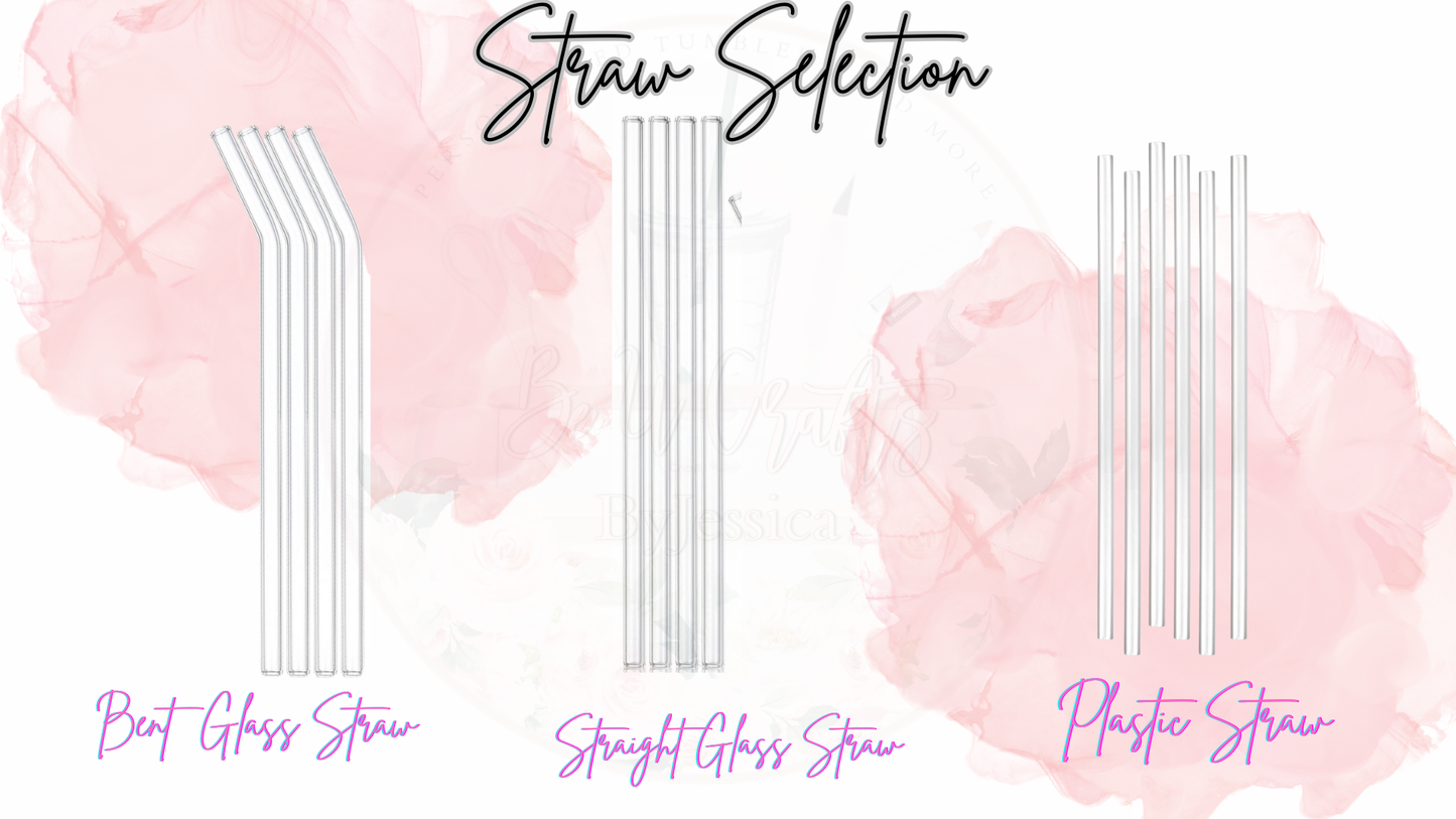 Straw Selection Add-On (Bent Glass • Straight Glass • Plastic)