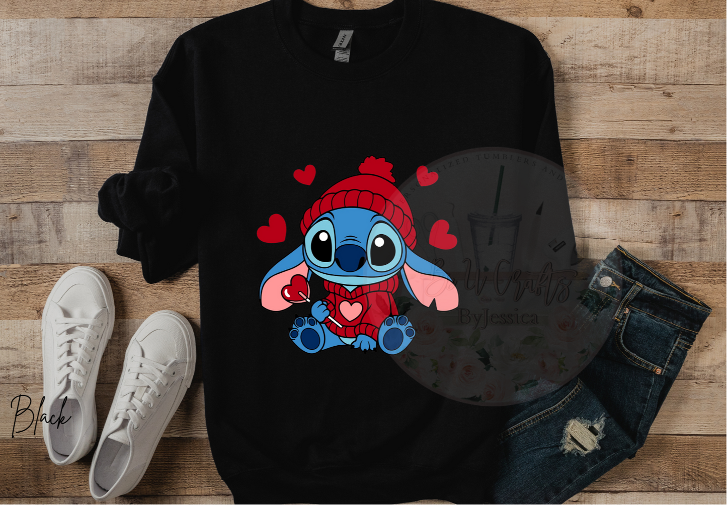 Valentines Stitch -Adult