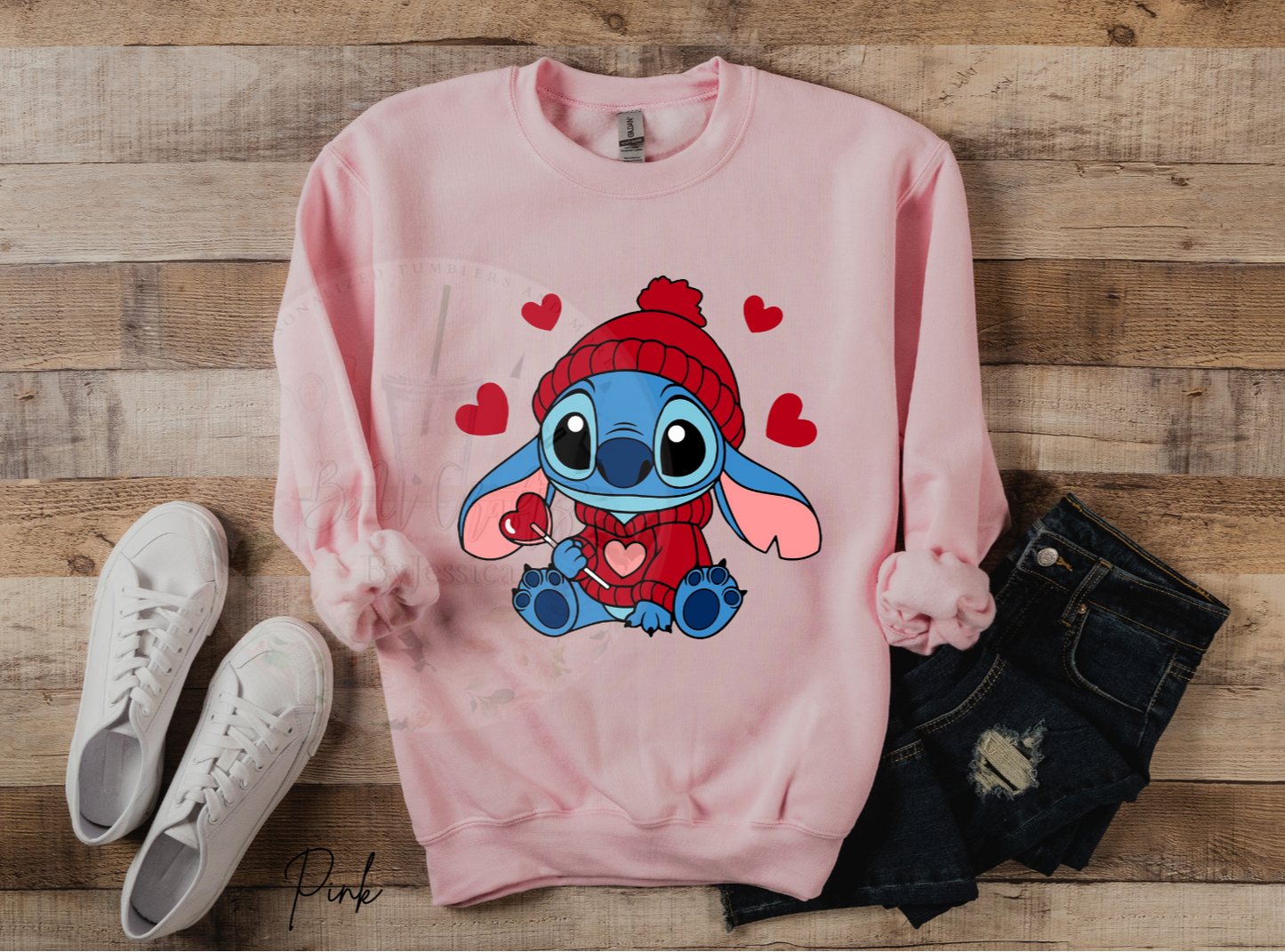 Valentines Stitch -Adult