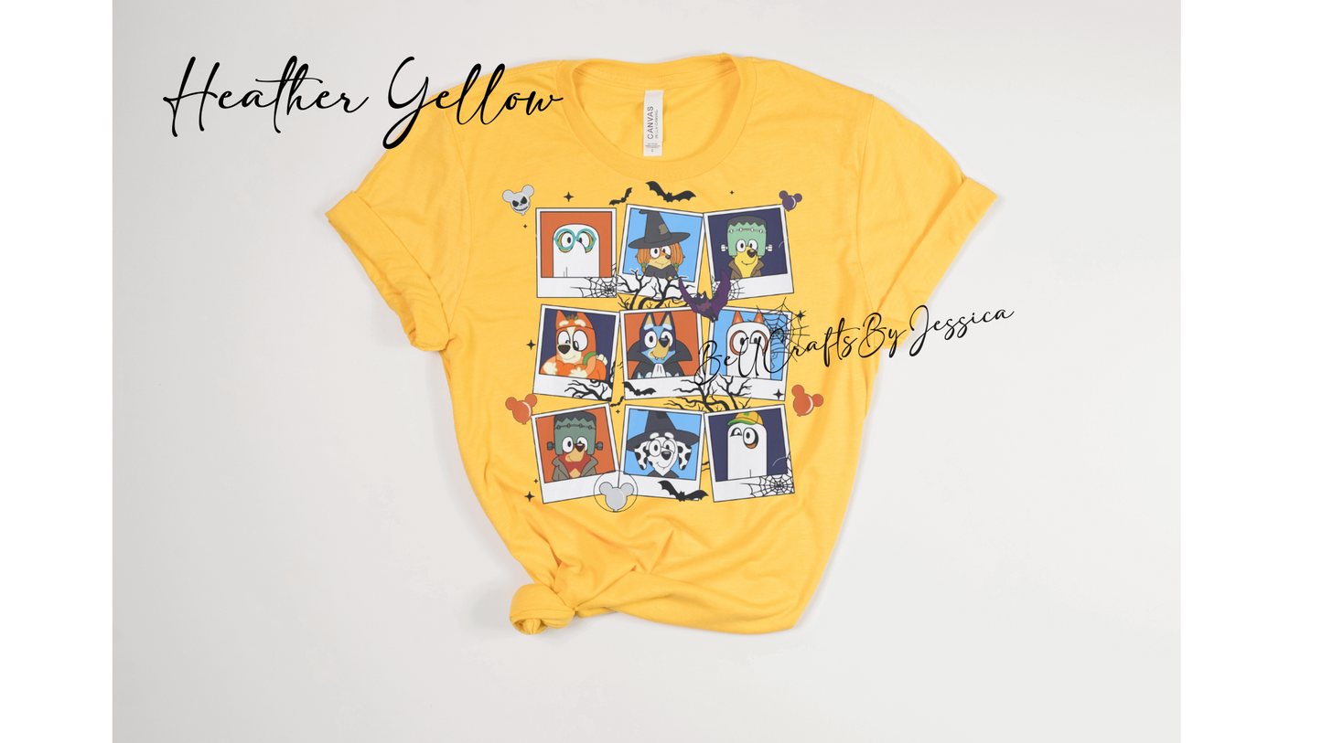 Bluey Halloween Unisex T-shirt Adult