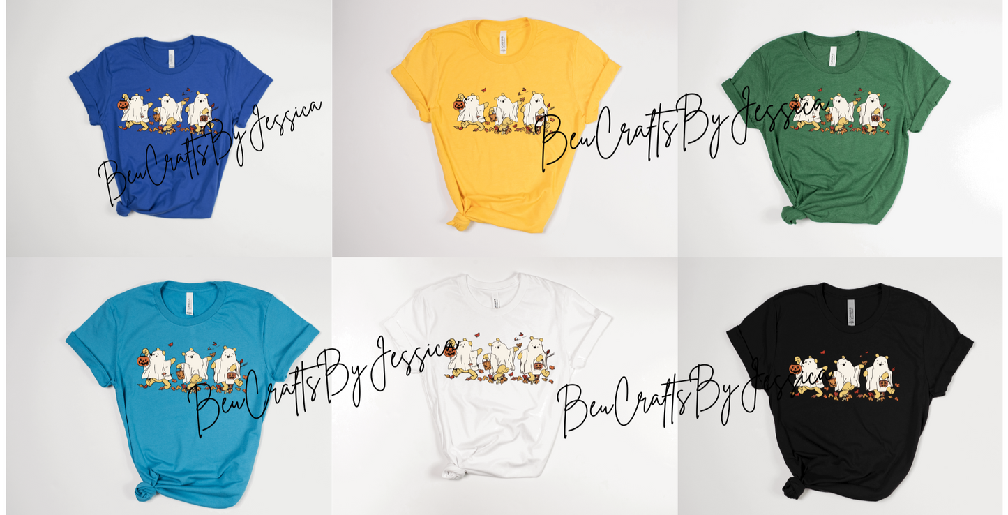 Pooh Bear Fall -T-Shirt
