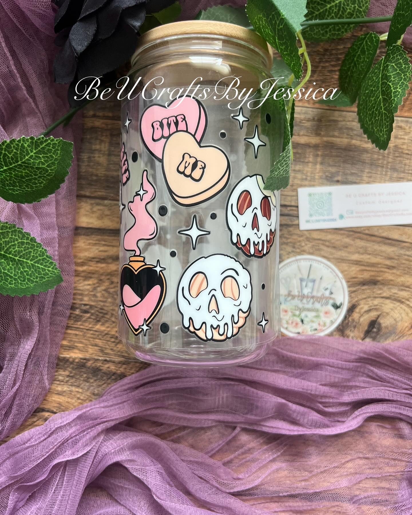 Just one Bite posion concha -Glass Cup