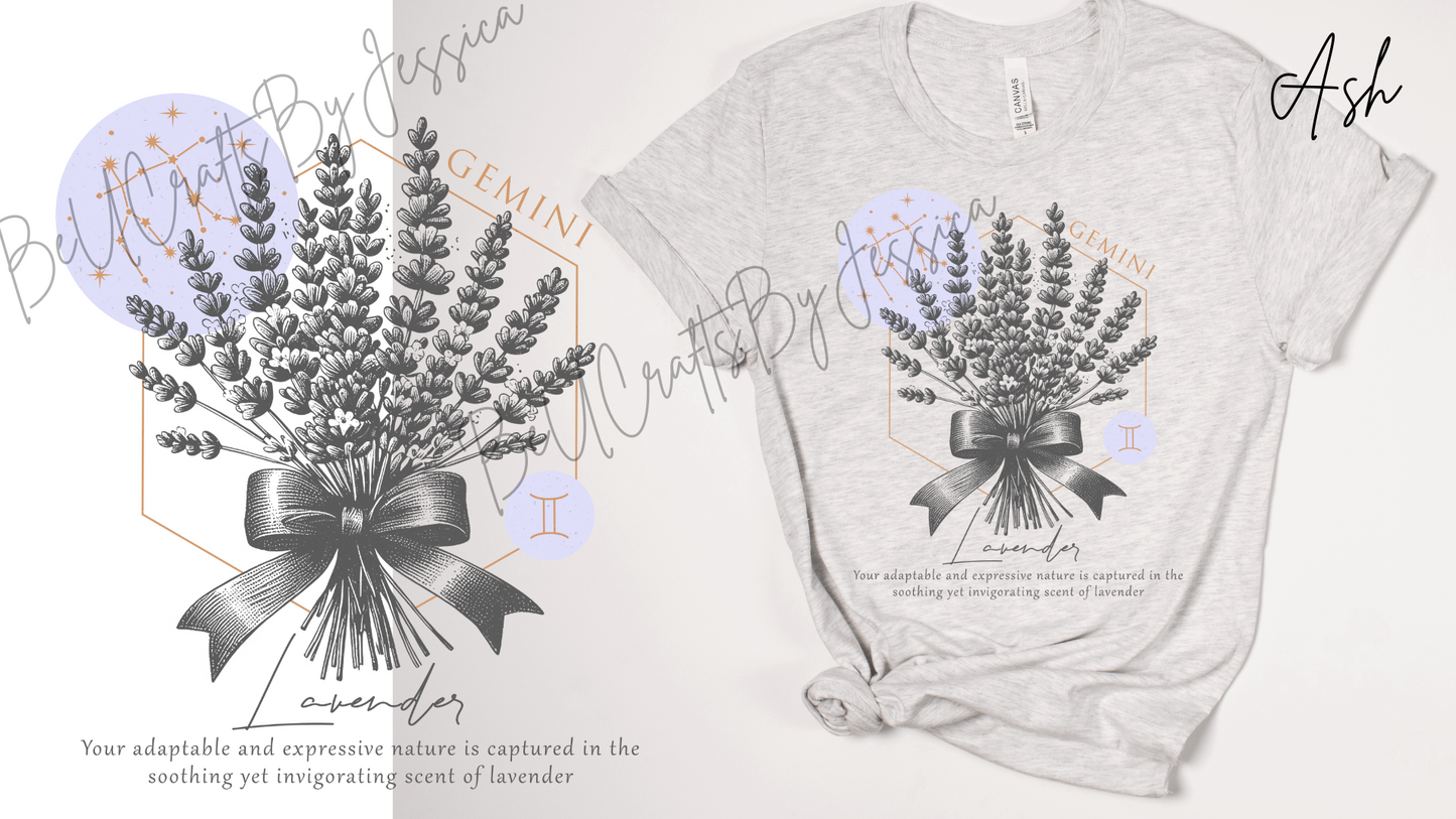zodiac Birth Flower T-shirt