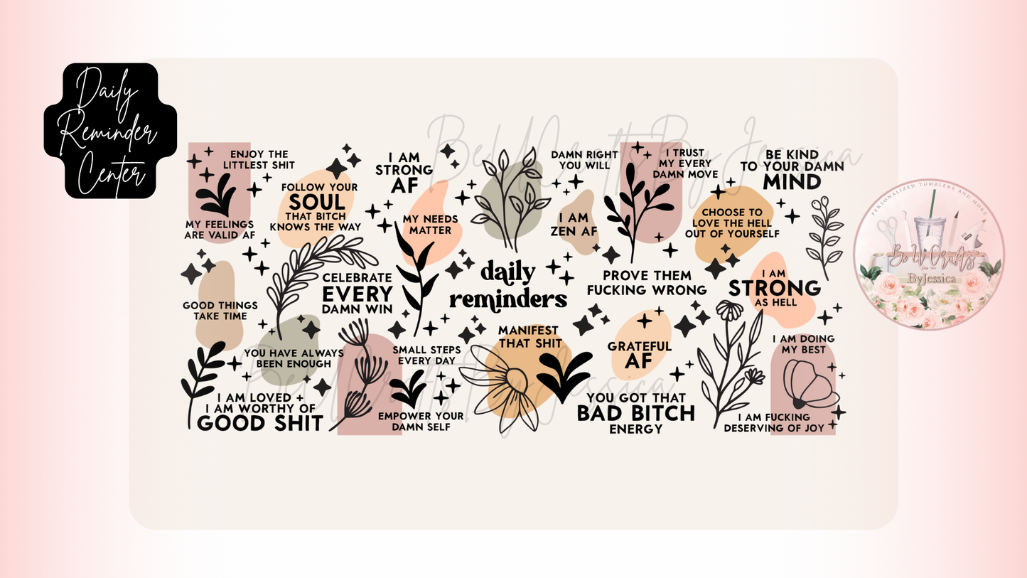Daily Reminders -