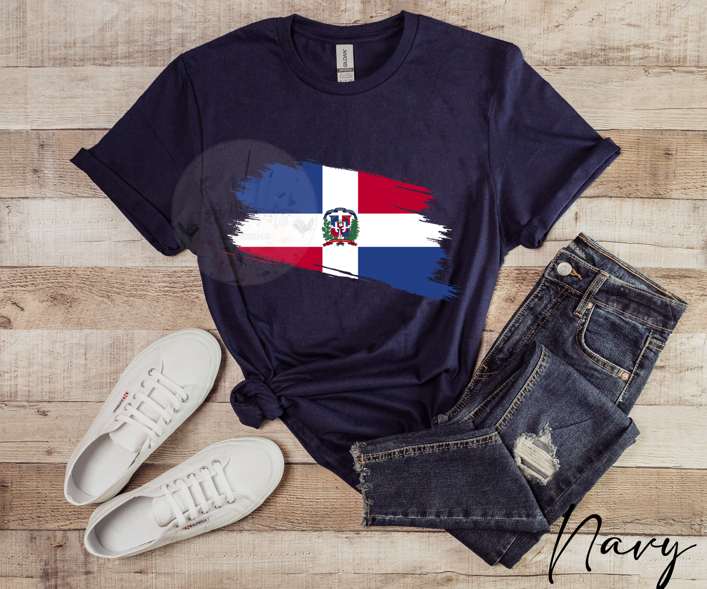 D R Flag -Tshirt
