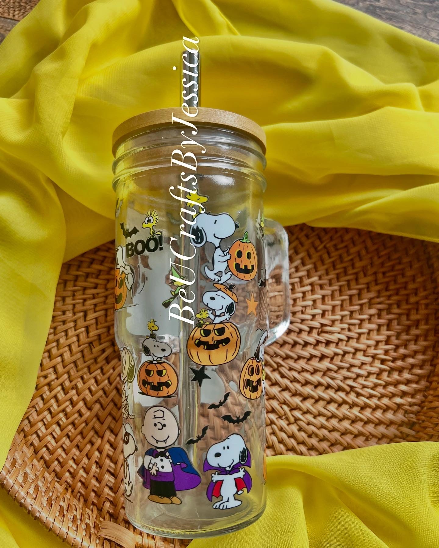 Halloween Glass Mug