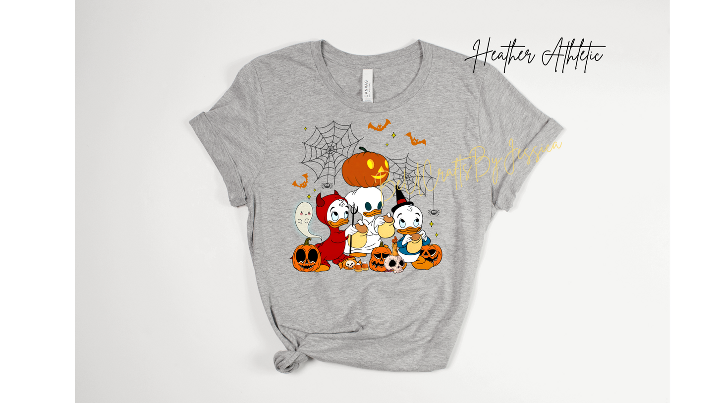 Trick-or-Treat Duck Trio Halloween Tee & Sweatshirt