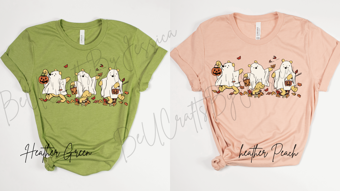 Pooh Bear Fall -T-Shirt