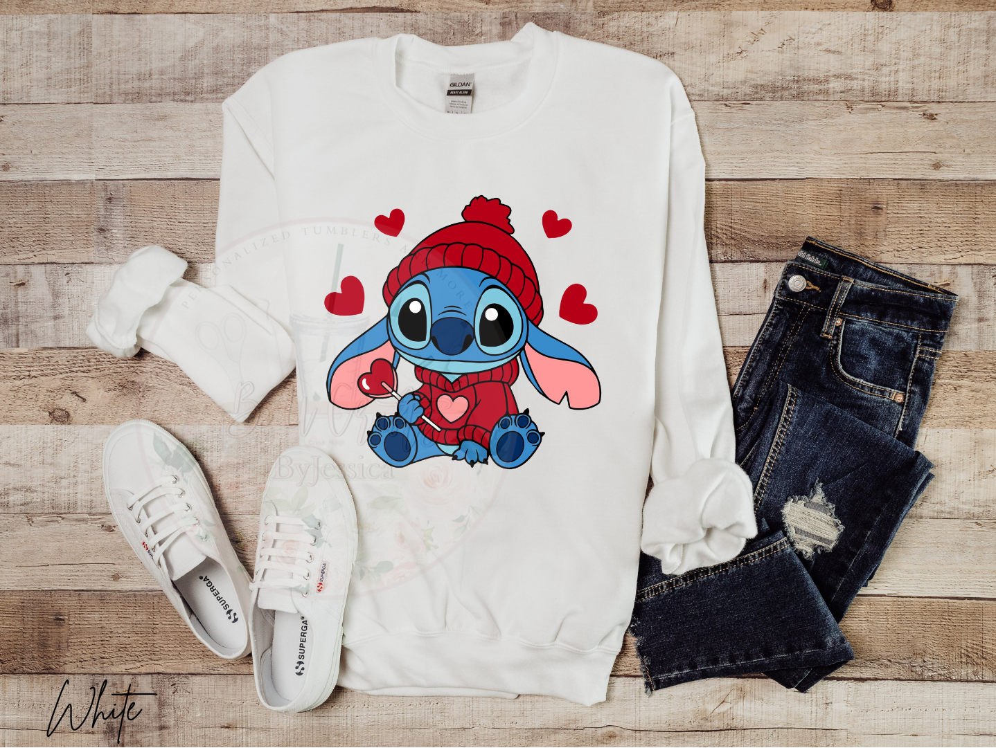 Valentines Stitch -Adult