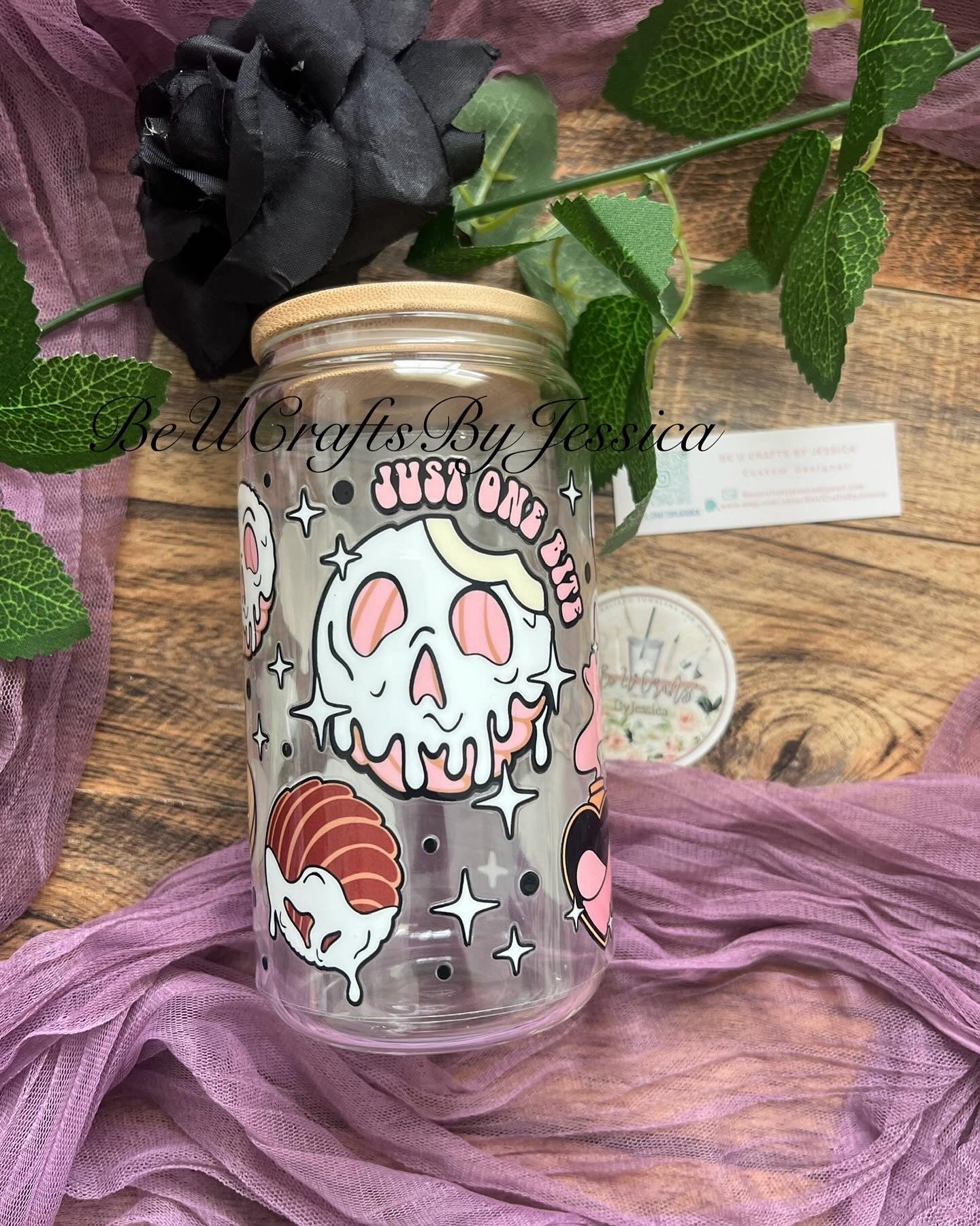 Just one Bite posion concha -Glass Cup