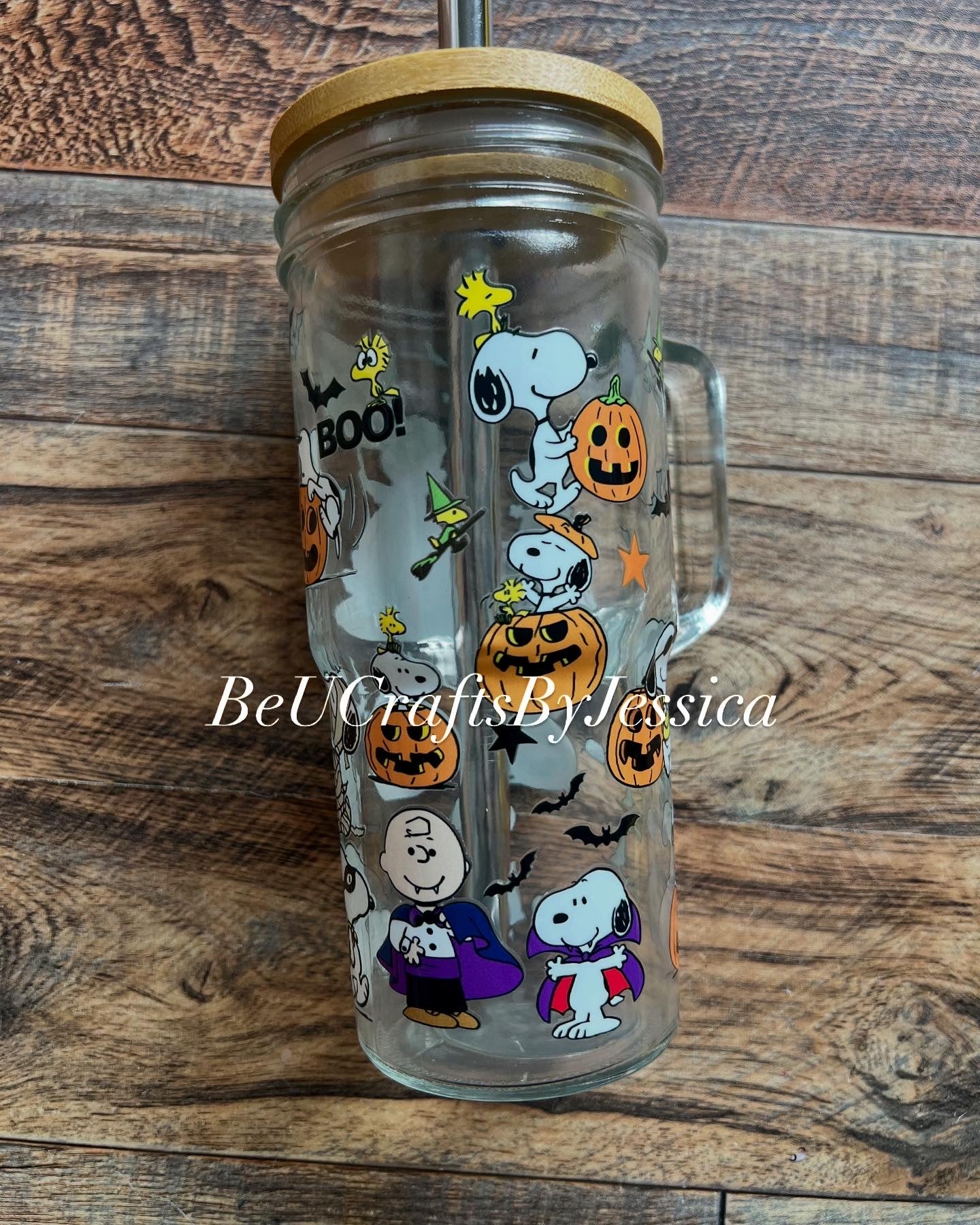 Halloween Glass Mug