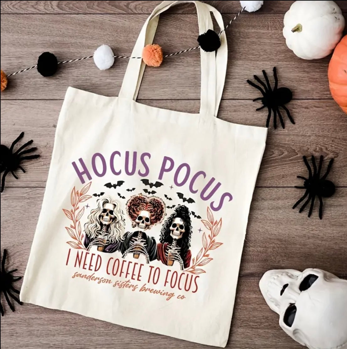 Hocus-Pocus I Need coffee to focus -T-shirt