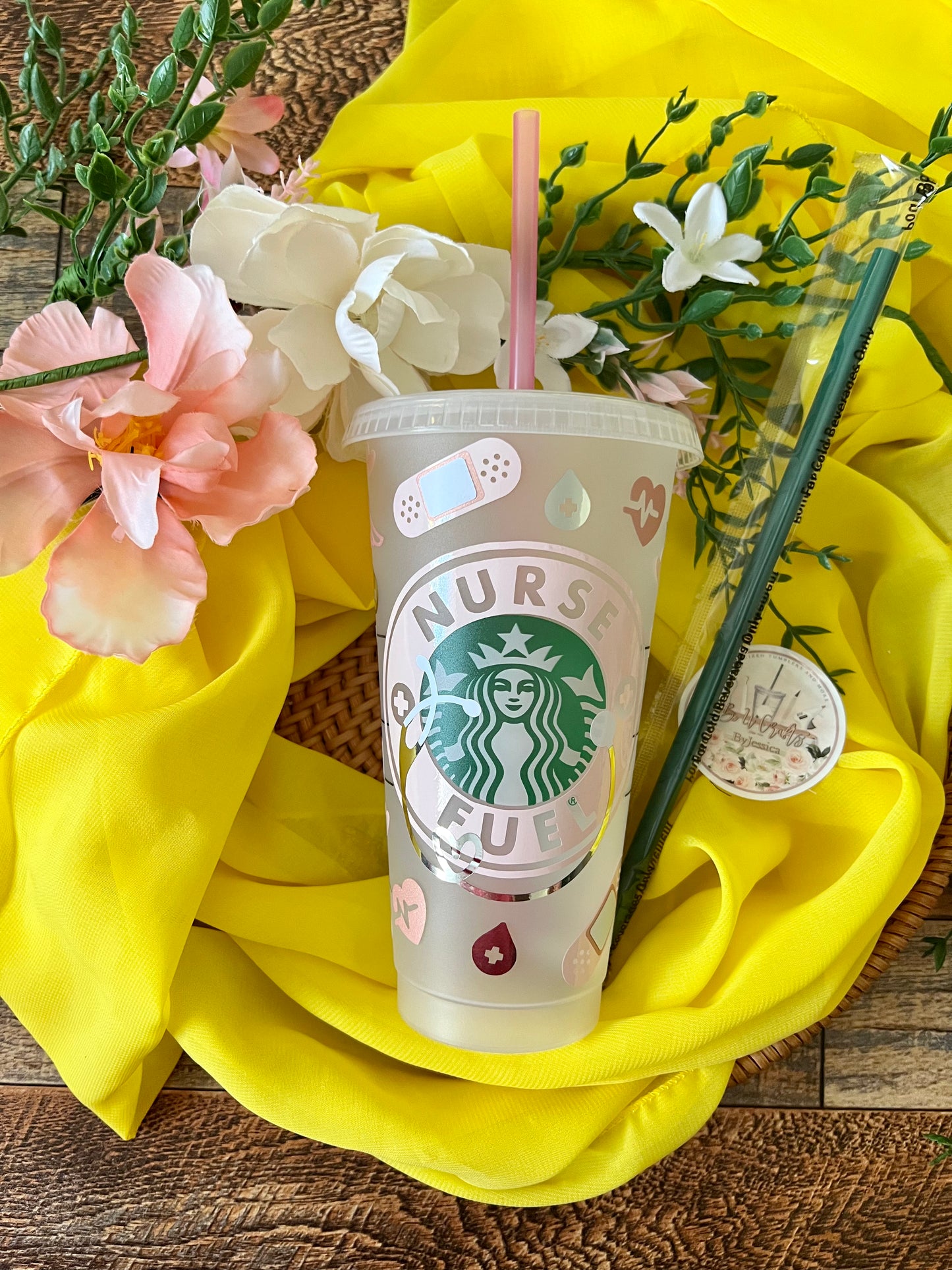 Nurse Fuel - Starbucks Reuseable Cold Cup