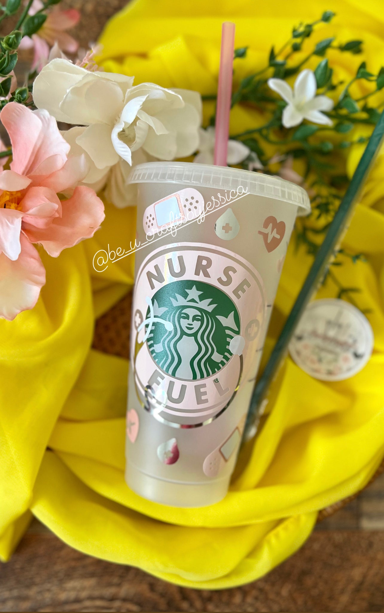Nurse Fuel - Starbucks Reuseable Cold Cup