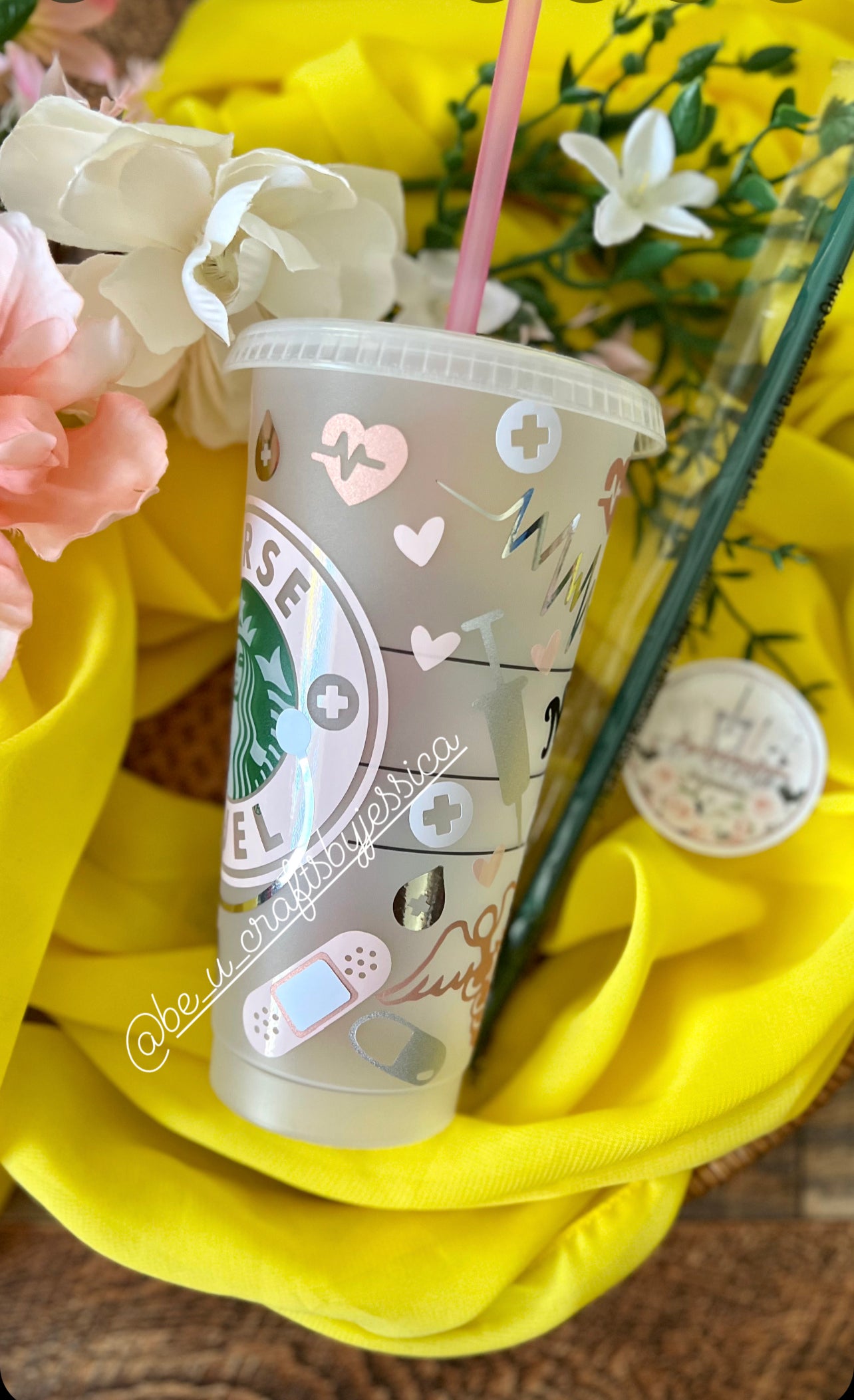 Nurse Fuel - Starbucks Reuseable Cold Cup
