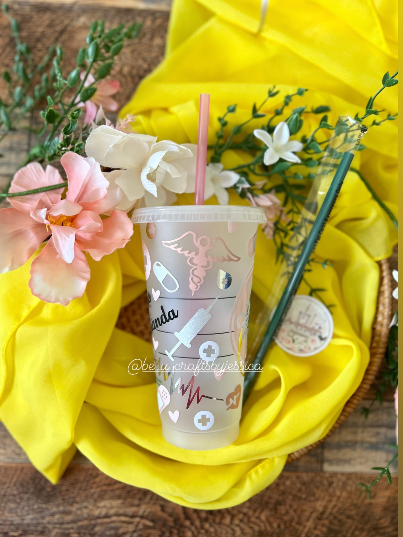 Nurse Fuel - Starbucks Reuseable Cold Cup
