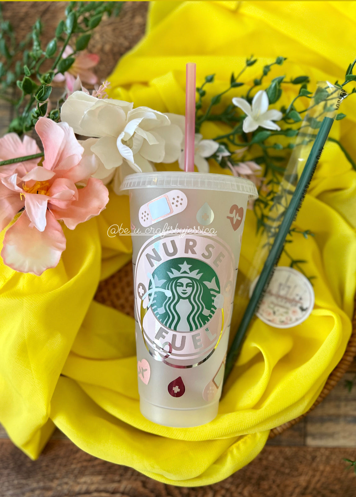 Nurse Fuel - Starbucks Reuseable Cold Cup