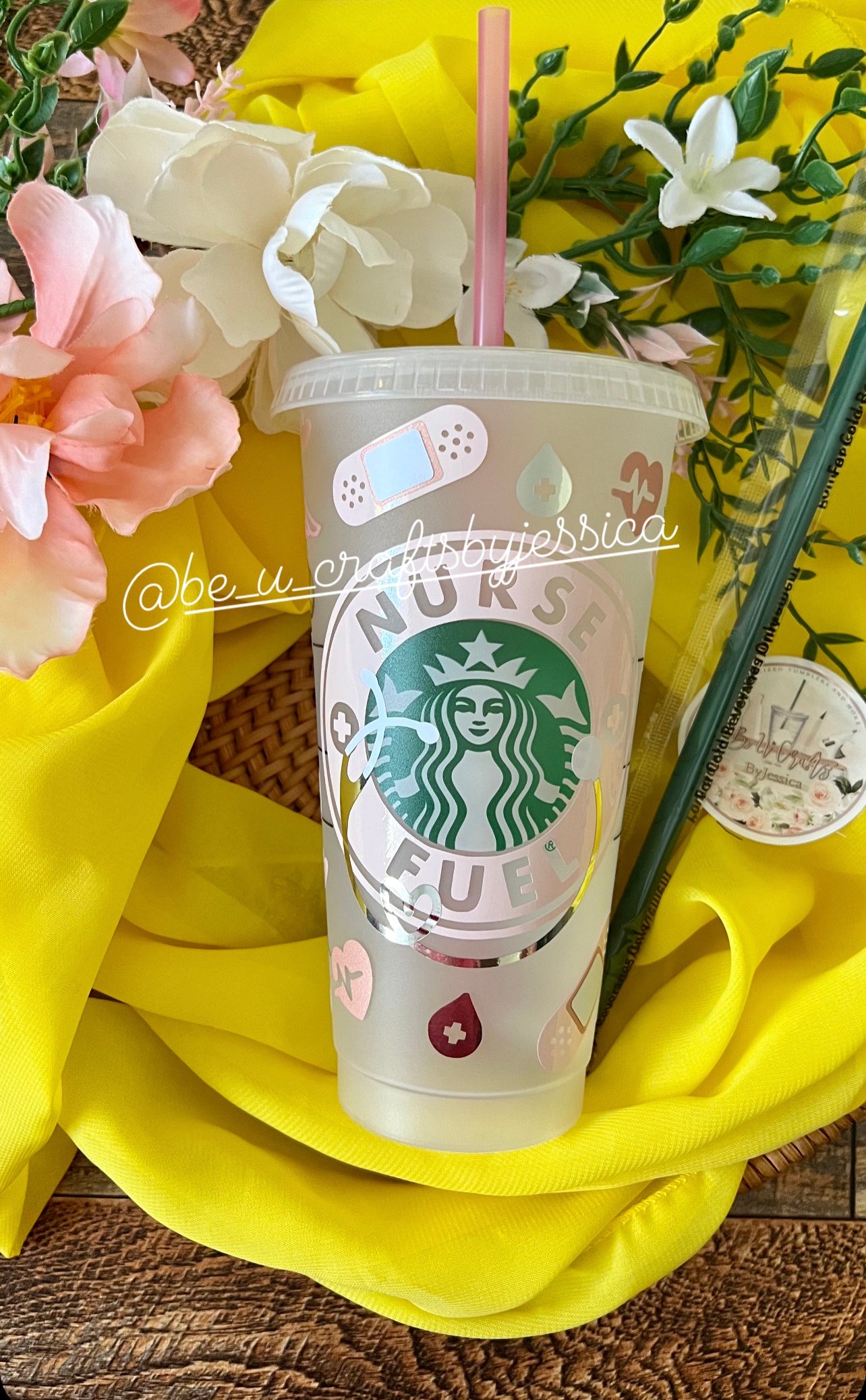 Nurse Fuel - Starbucks Reuseable Cold Cup