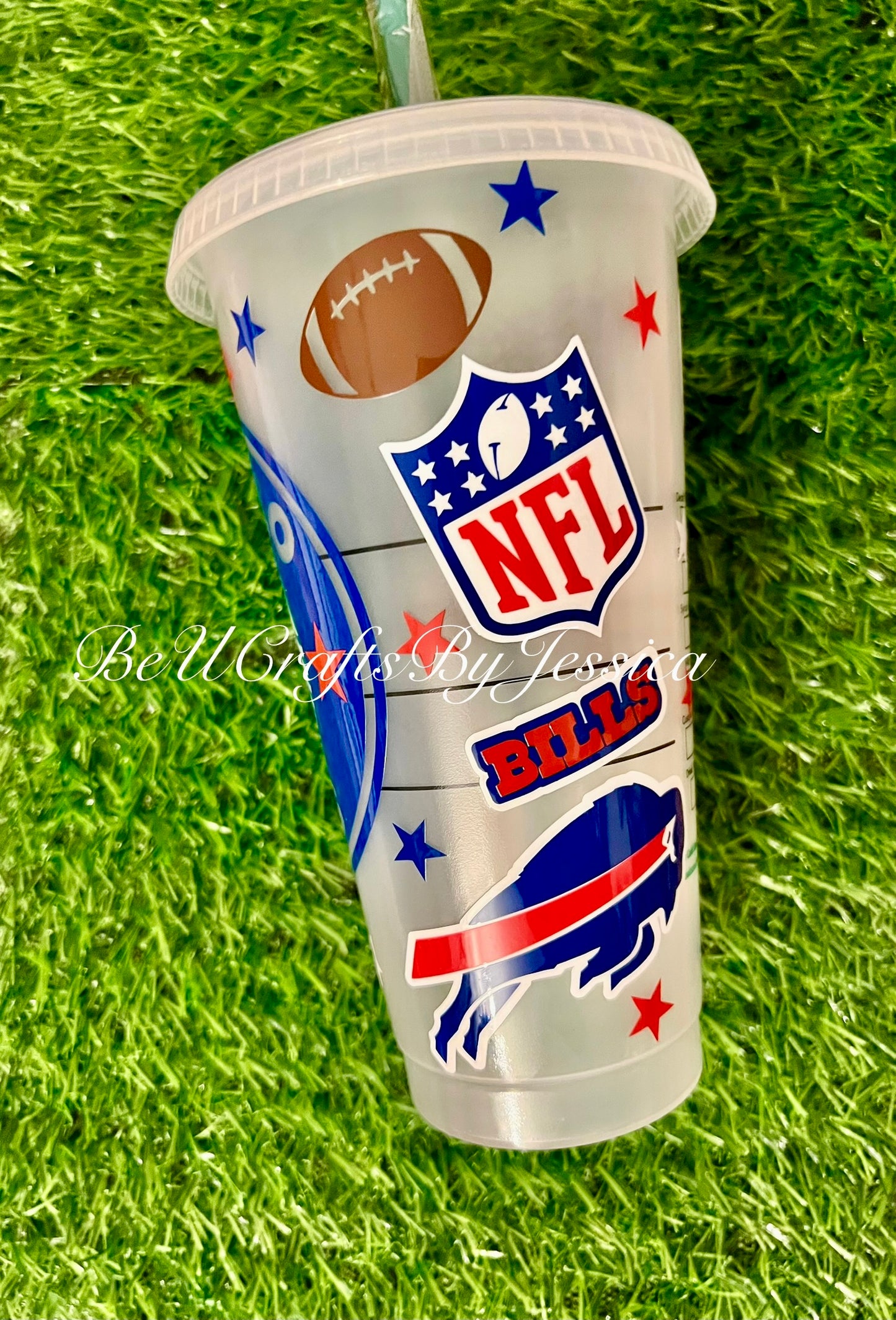 BUFFALO BILLS inspired NFL|Starbucks Reuseable Cold Cup