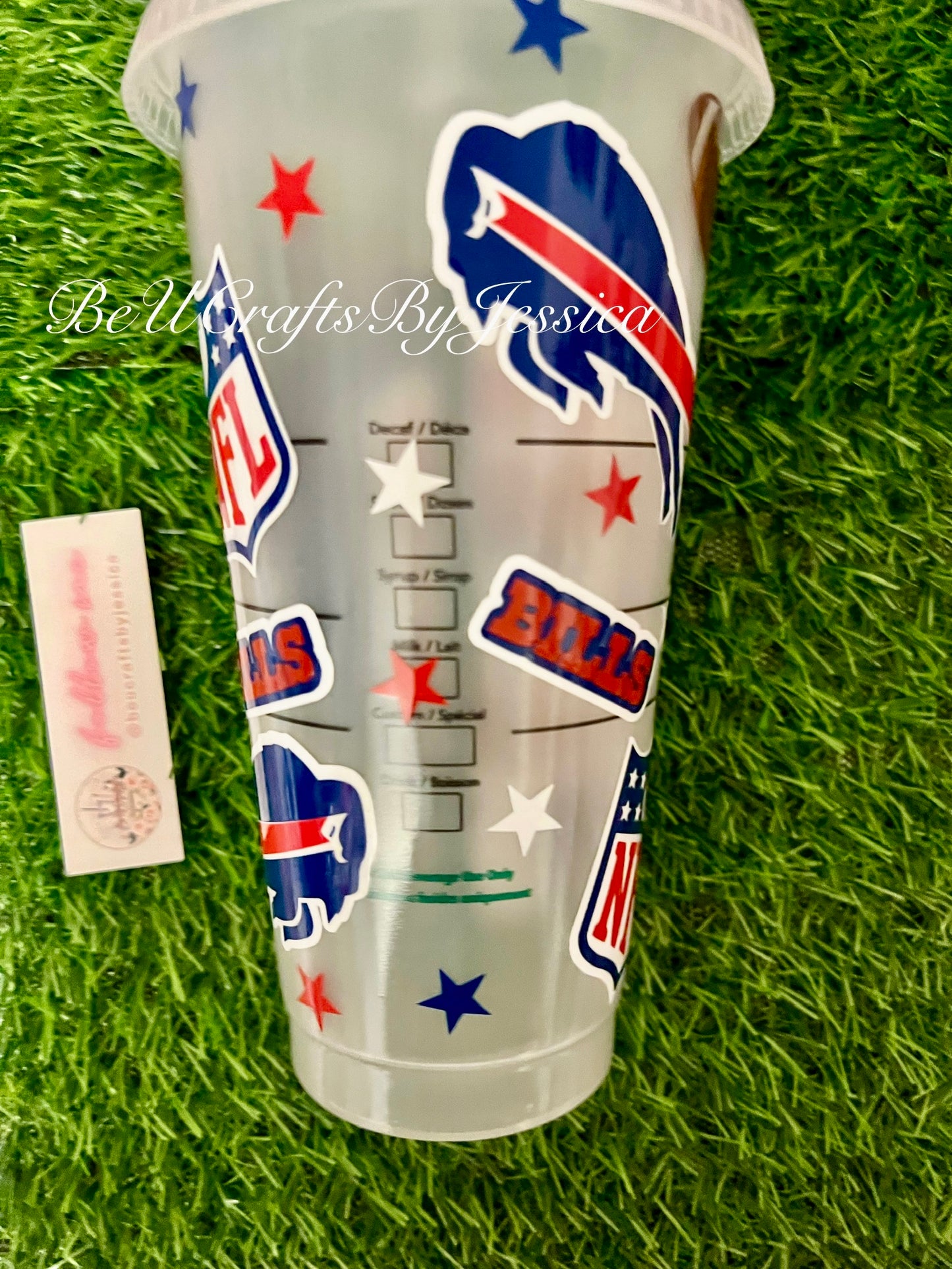 BUFFALO BILLS inspired NFL|Starbucks Reuseable Cold Cup