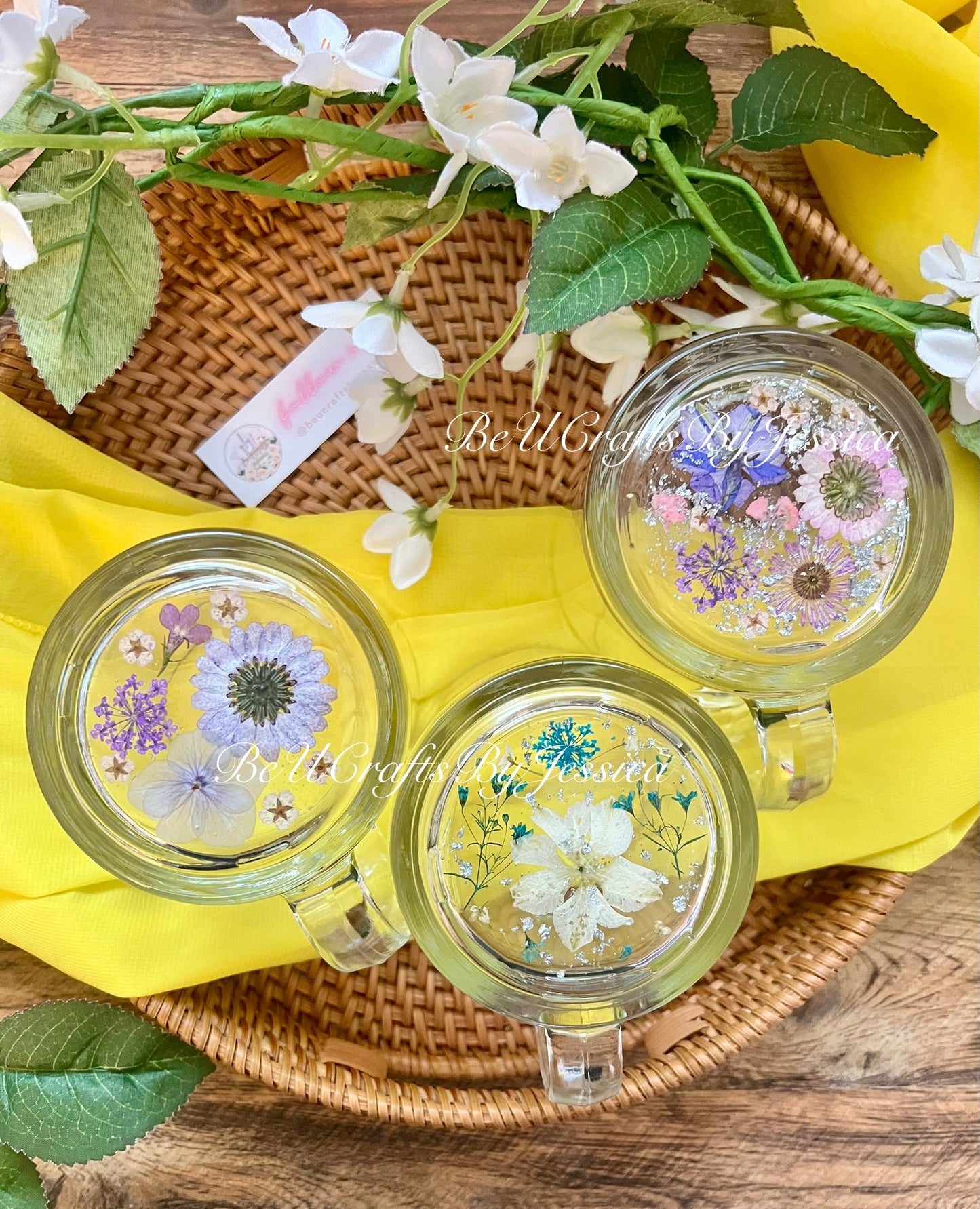 Real Flower Mug