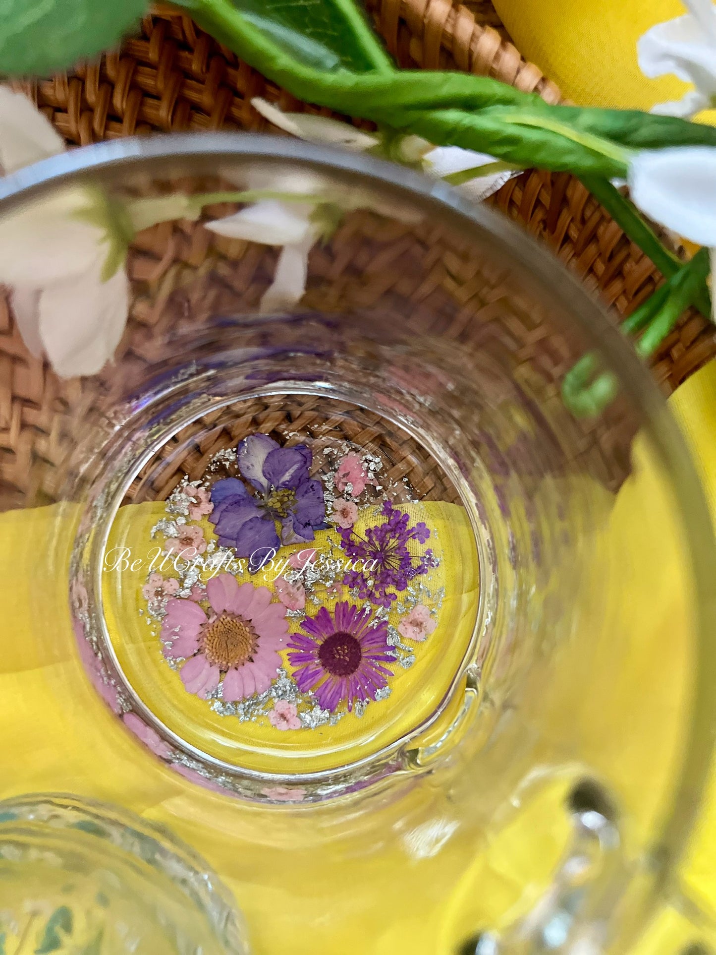 Real Flower Mug