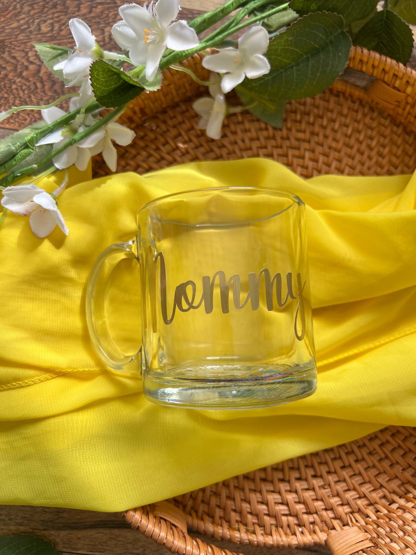 Real Flower Mug
