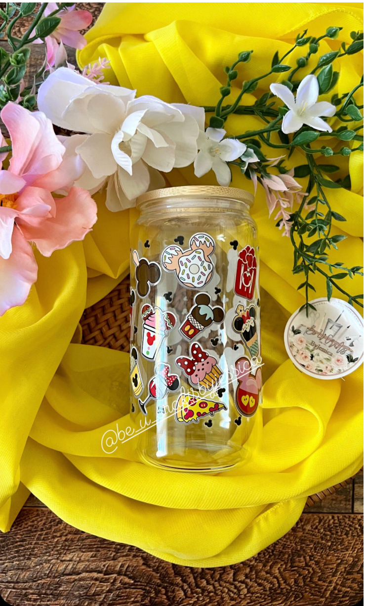 Snack Cup Disney inspired