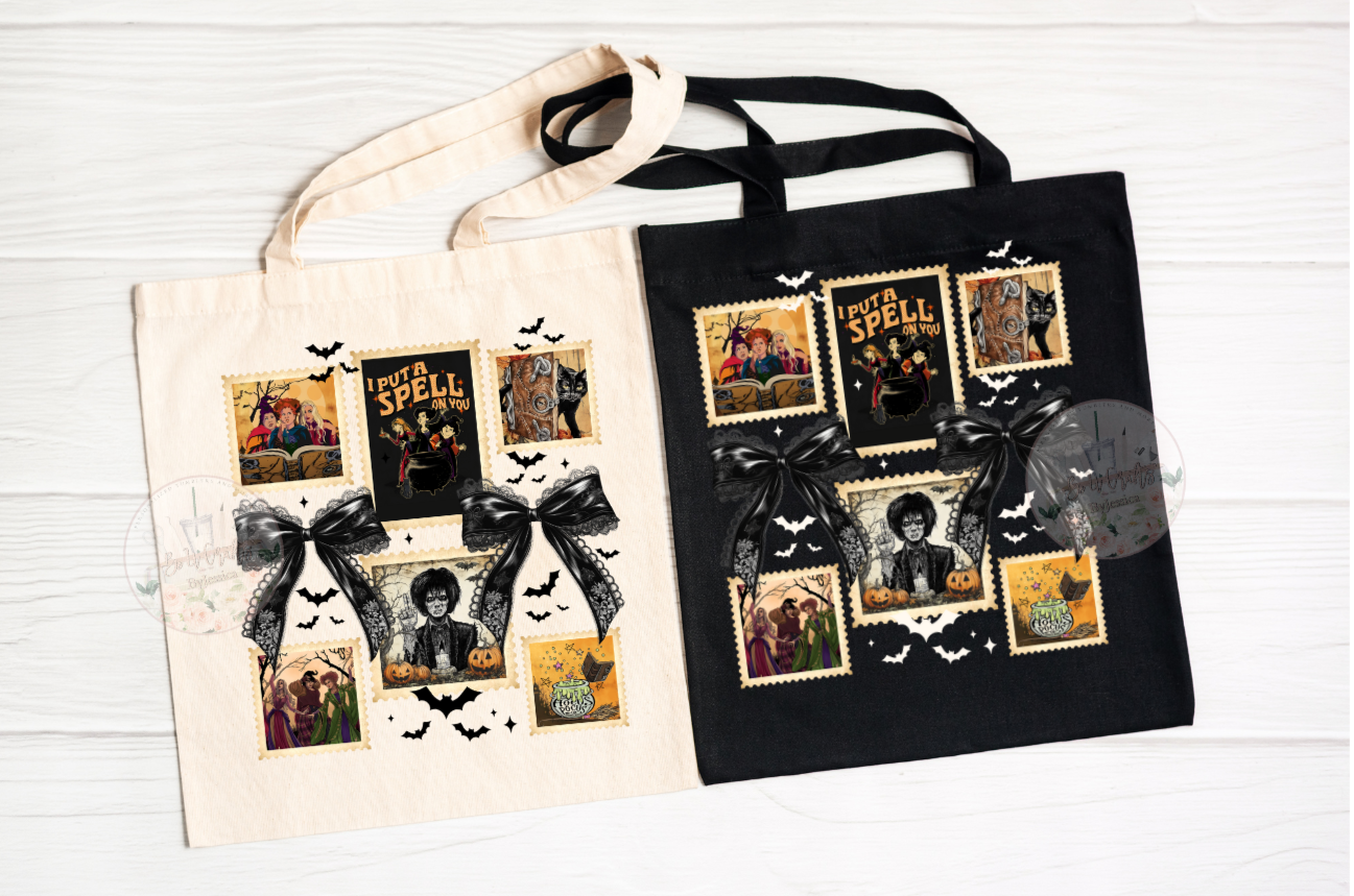 "I Put a Spell on You" Halloween Tote Bag – Limited Edition!