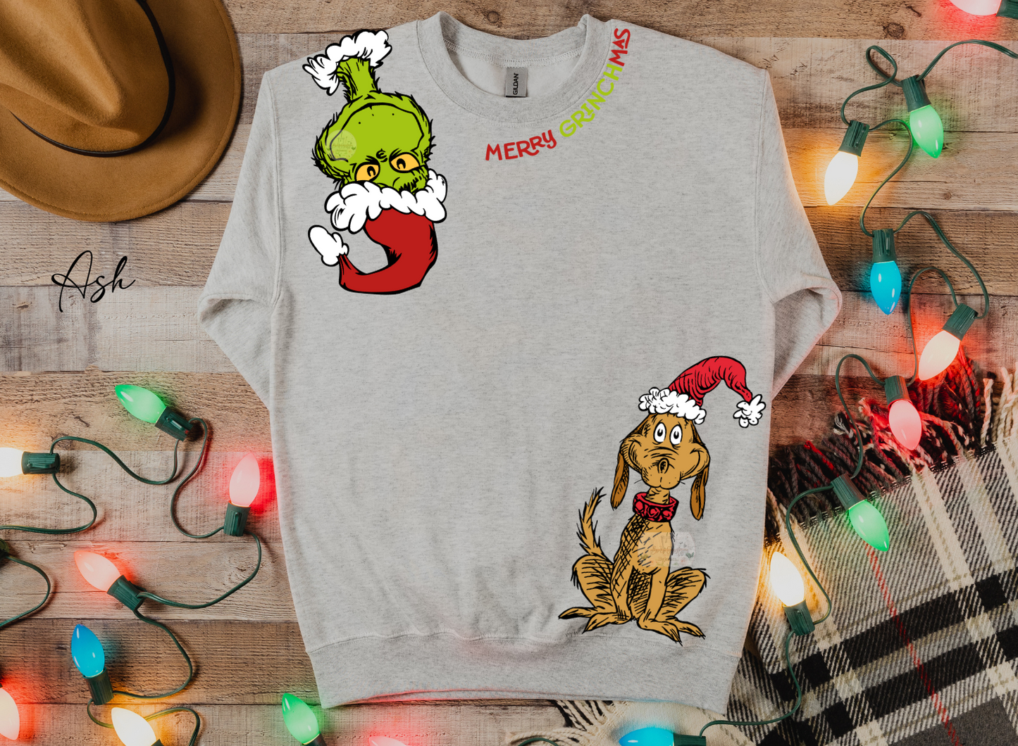 Merry Grinchmas Sweatshirt – Featuring The Grinch & Max