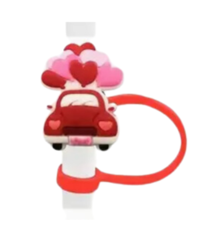 Valentine's Day- Straw Cap