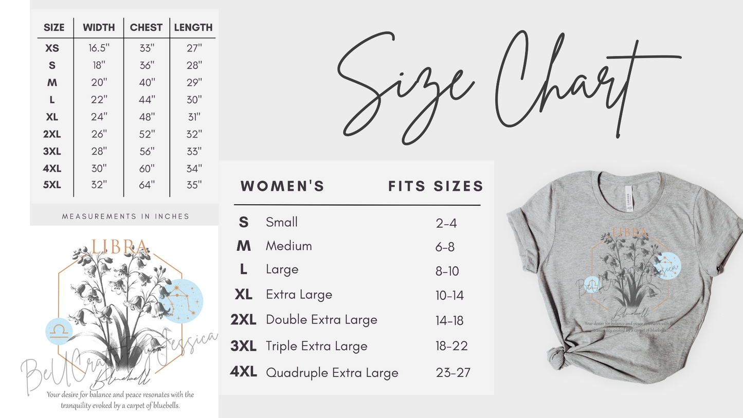 zodiac Birth Flower T-shirt