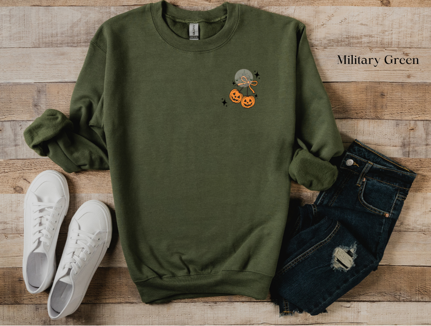 Pumpkin Cherries Tee & Sweatshirt – Limited Edition