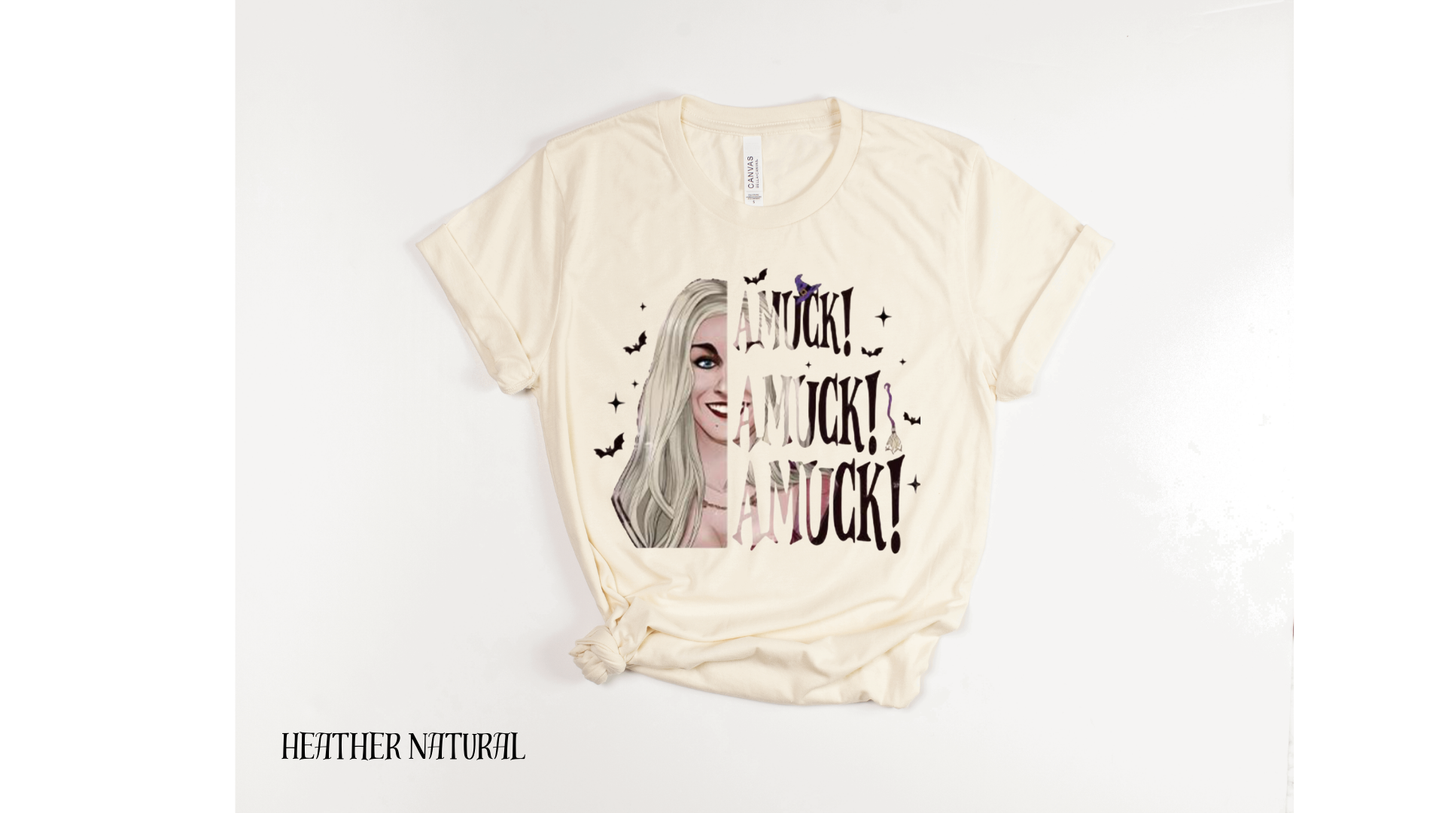 Hocus Pocus “Amuck! Amuck! Amuck!” Tee