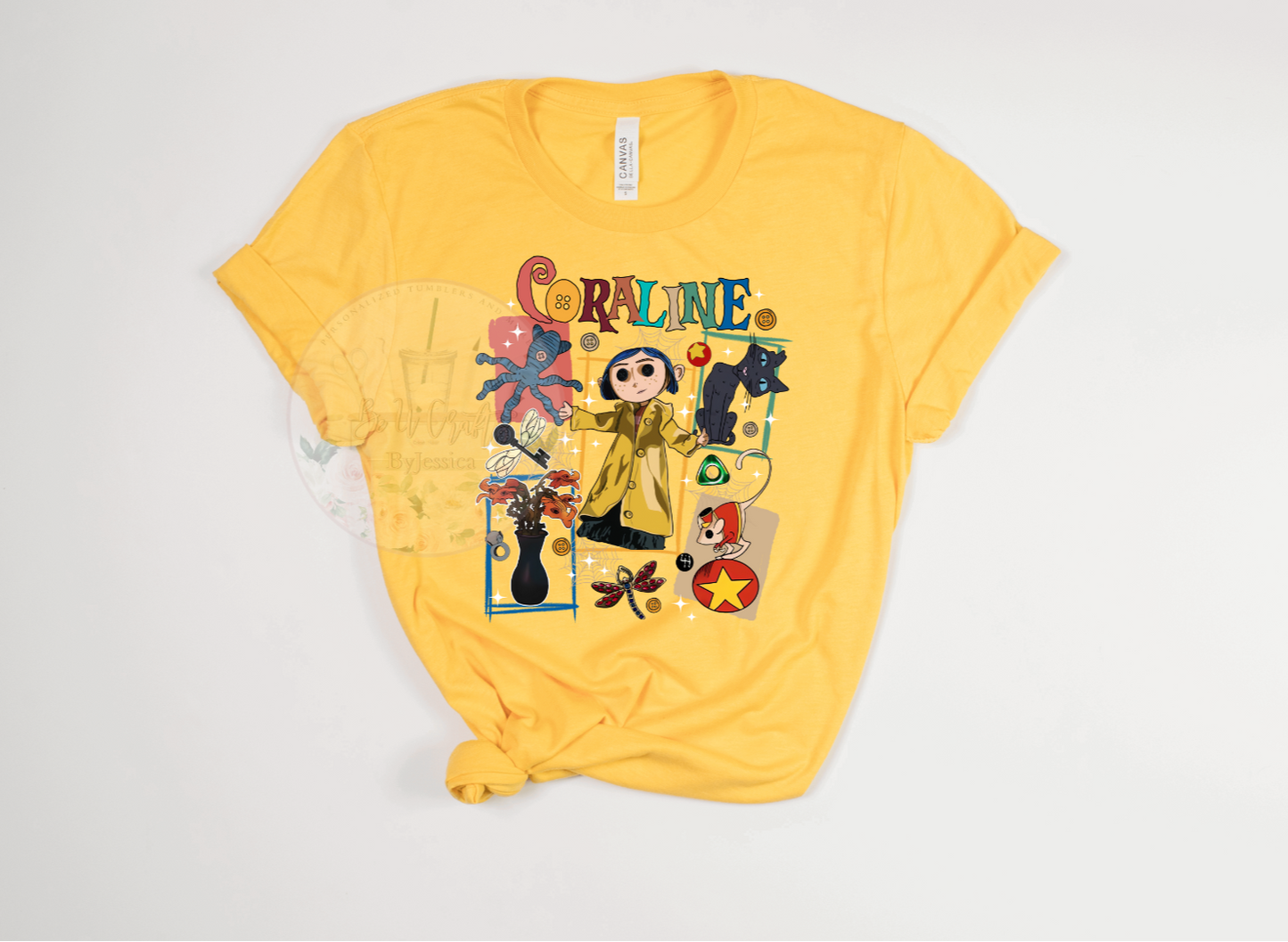 yellow is only avilable in t-shirt style 