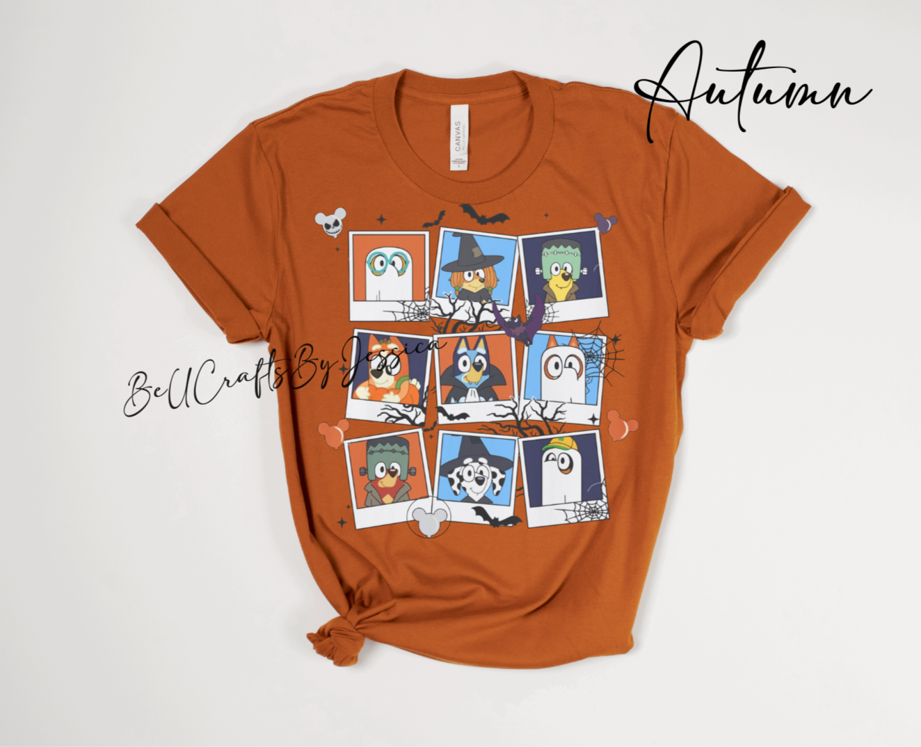 Bluey Halloween Unisex T-shirt Adult