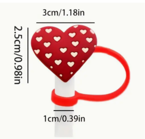 Valentine's Day- Straw Cap