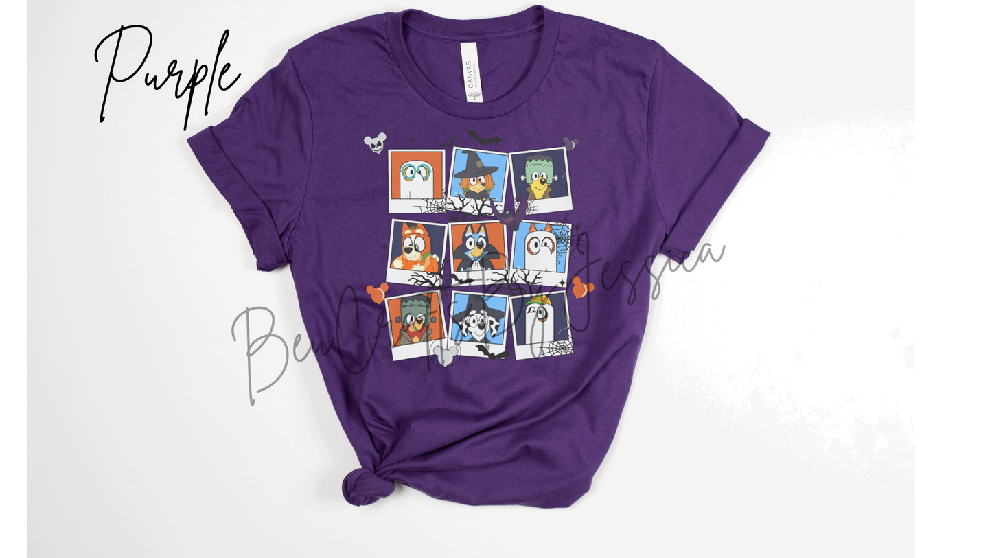 Bluey Halloween Unisex T-shirt Adult