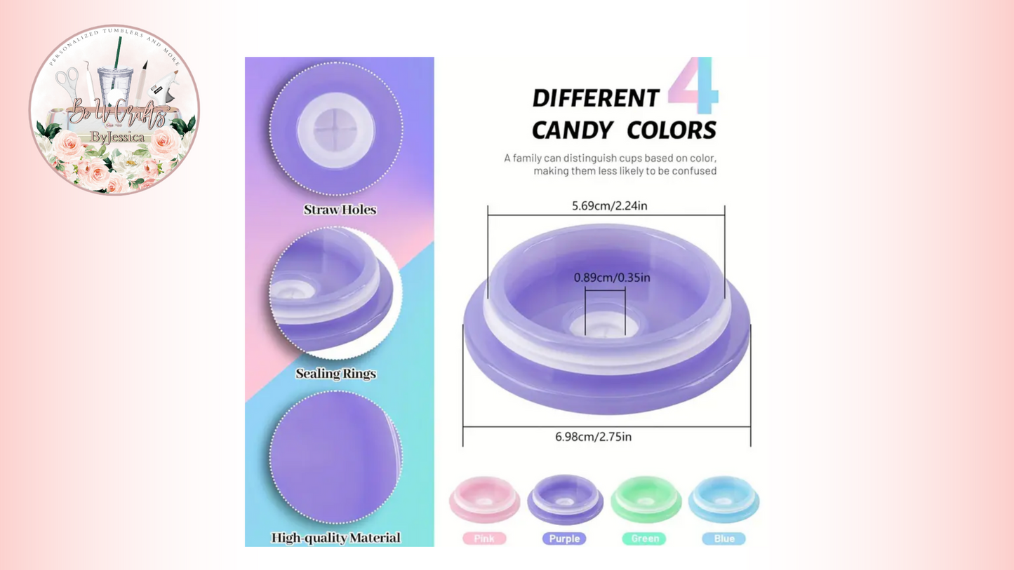 Glass Can Lids -