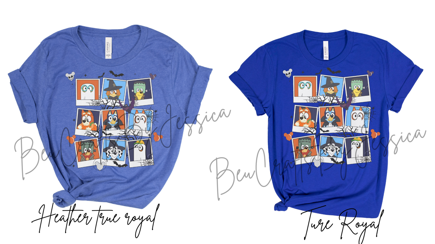 Bluey Halloween Unisex T-shirt Adult
