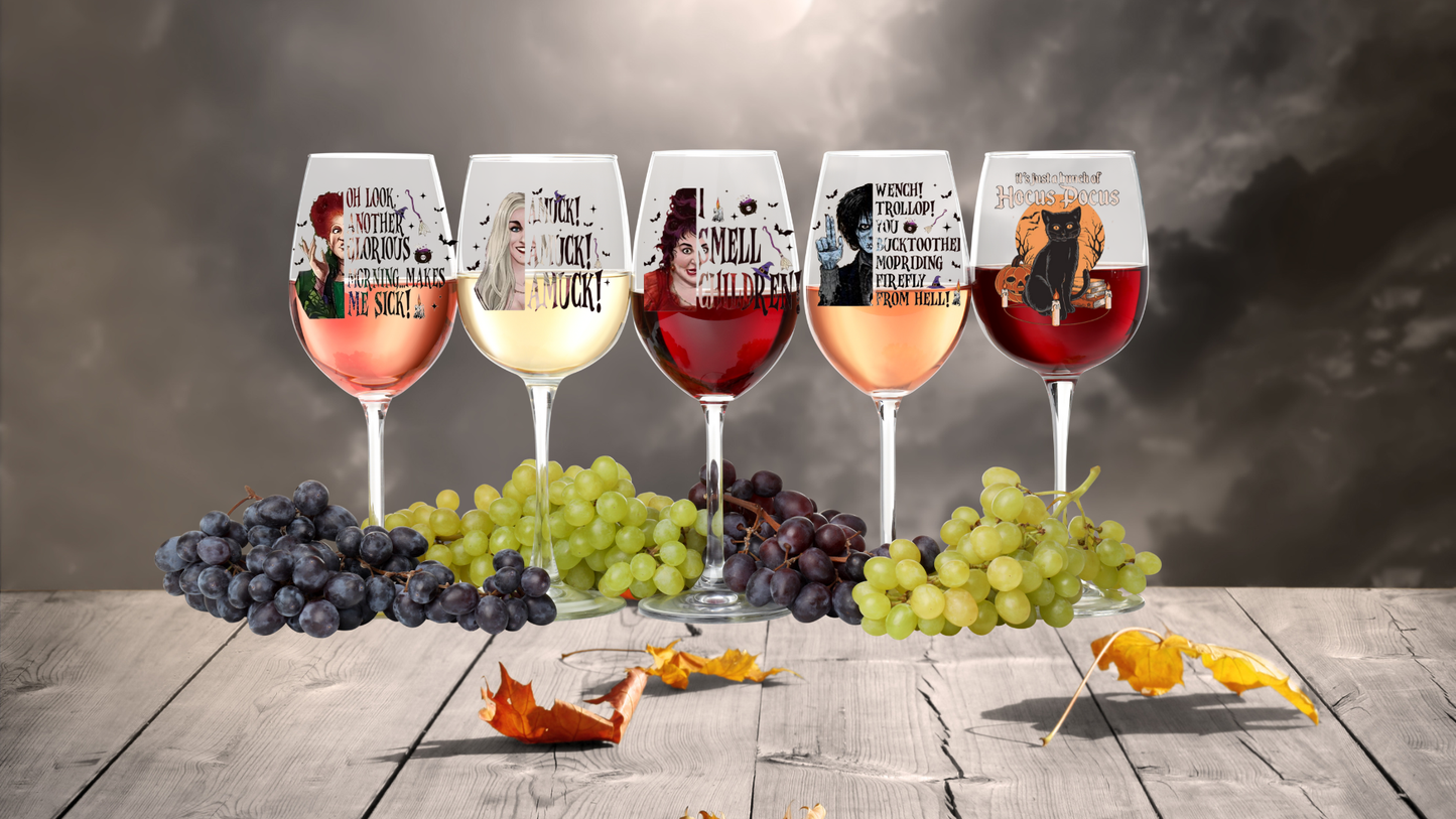 Hocus Pocus Wine Glass Collection
