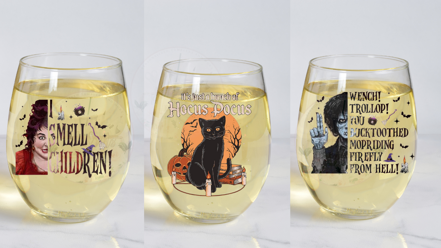 Hocus Pocus Wine Glass Collection