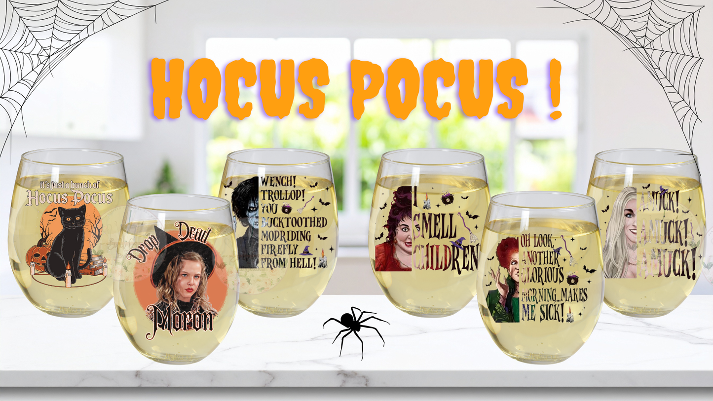 Hocus Pocus Wine Glass Collection