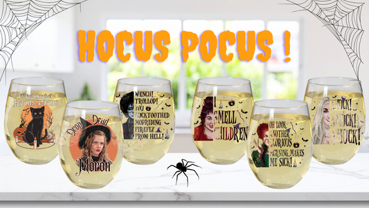 Hocus Pocus Wine Glass Collection
