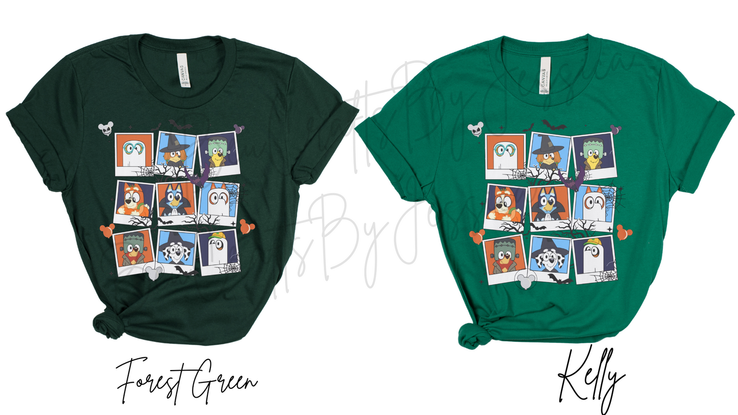 Bluey Halloween Unisex T-shirt Adult