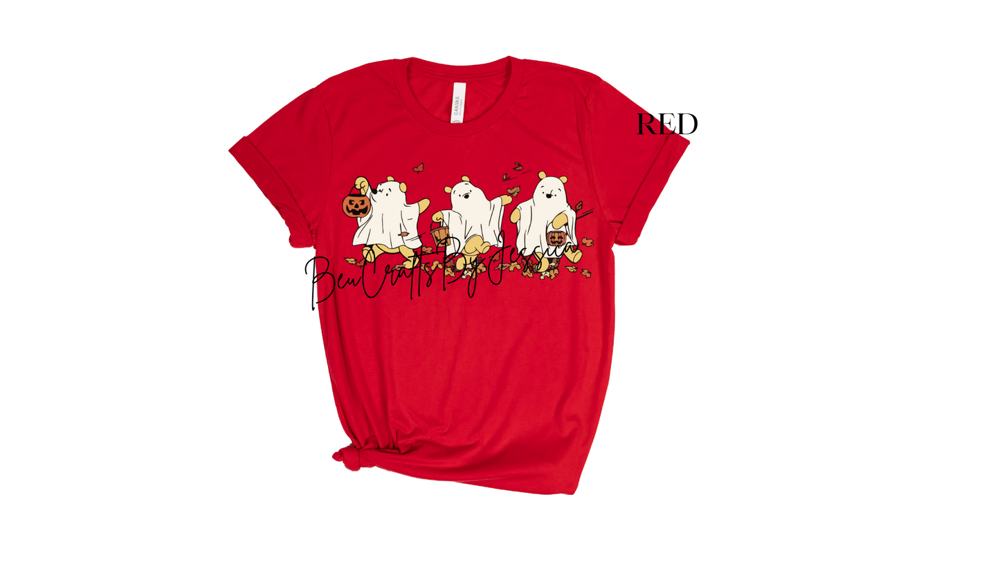 Pooh Bear Fall -T-Shirt