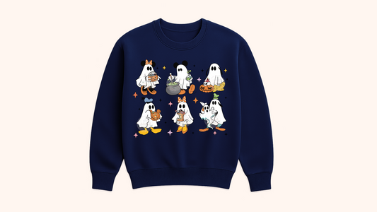 Spooky Ghost & Friends Sweatshirt-Youth