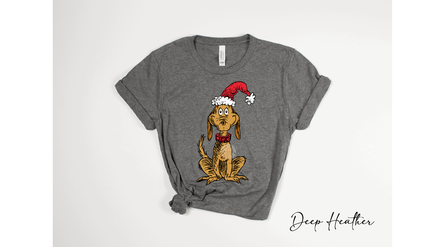 Max the Christmas Pup Shirt – Holiday Edition
