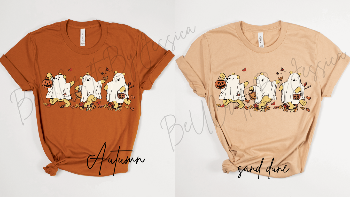 Pooh Bear Fall -T-Shirt