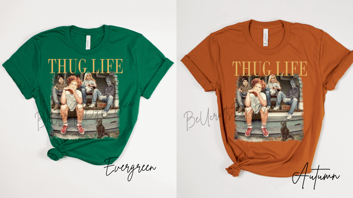 Hocus Pocus -Thug Life Halloween Tee